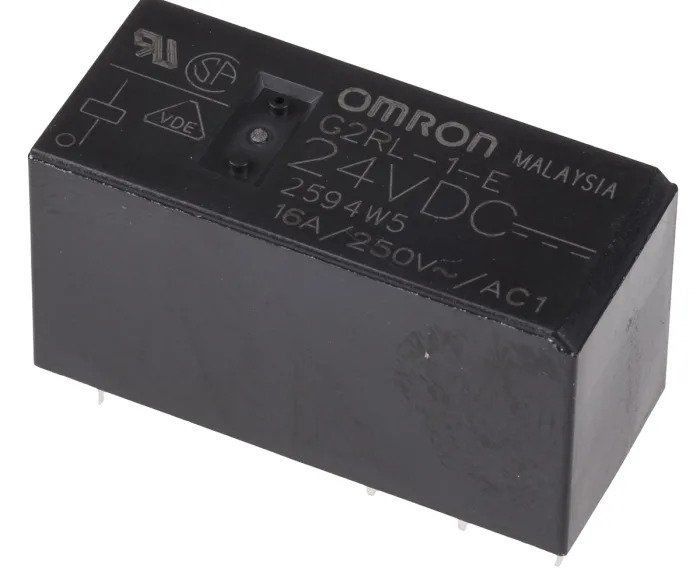G2RL-1-E DC24   16A 24V   OMRON RÖLE