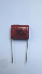 1UF 400V - (2G105K)   RM:15   METALIZE POLYESTER FİLM KONDANSATÖR