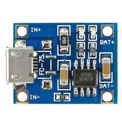 TP4056 Mikro USB 3.7 V 1S Lipo Şarj Aleti