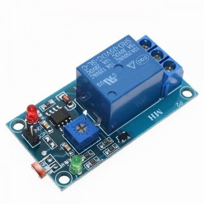 5V LDR Işık Sensörü Kontrollü Tekli Röle Kartı