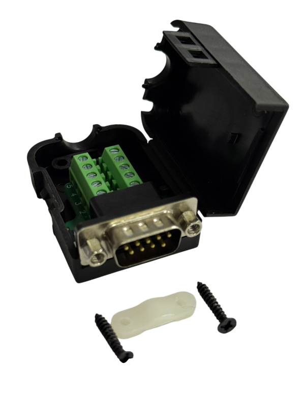 D-Sub DB9 9 Pin Erkek Terminal Block Adaptörü