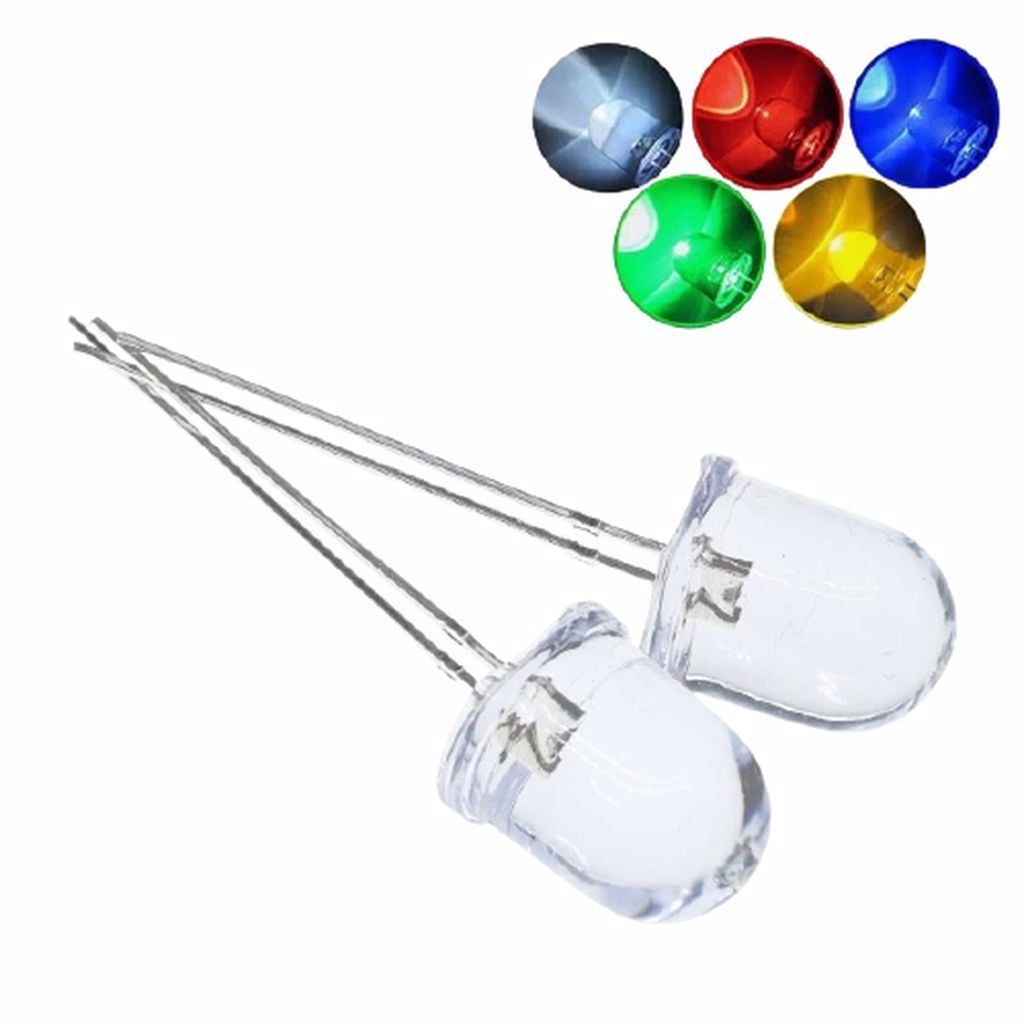 10MM LED KIRMIZI ŞEFFAF