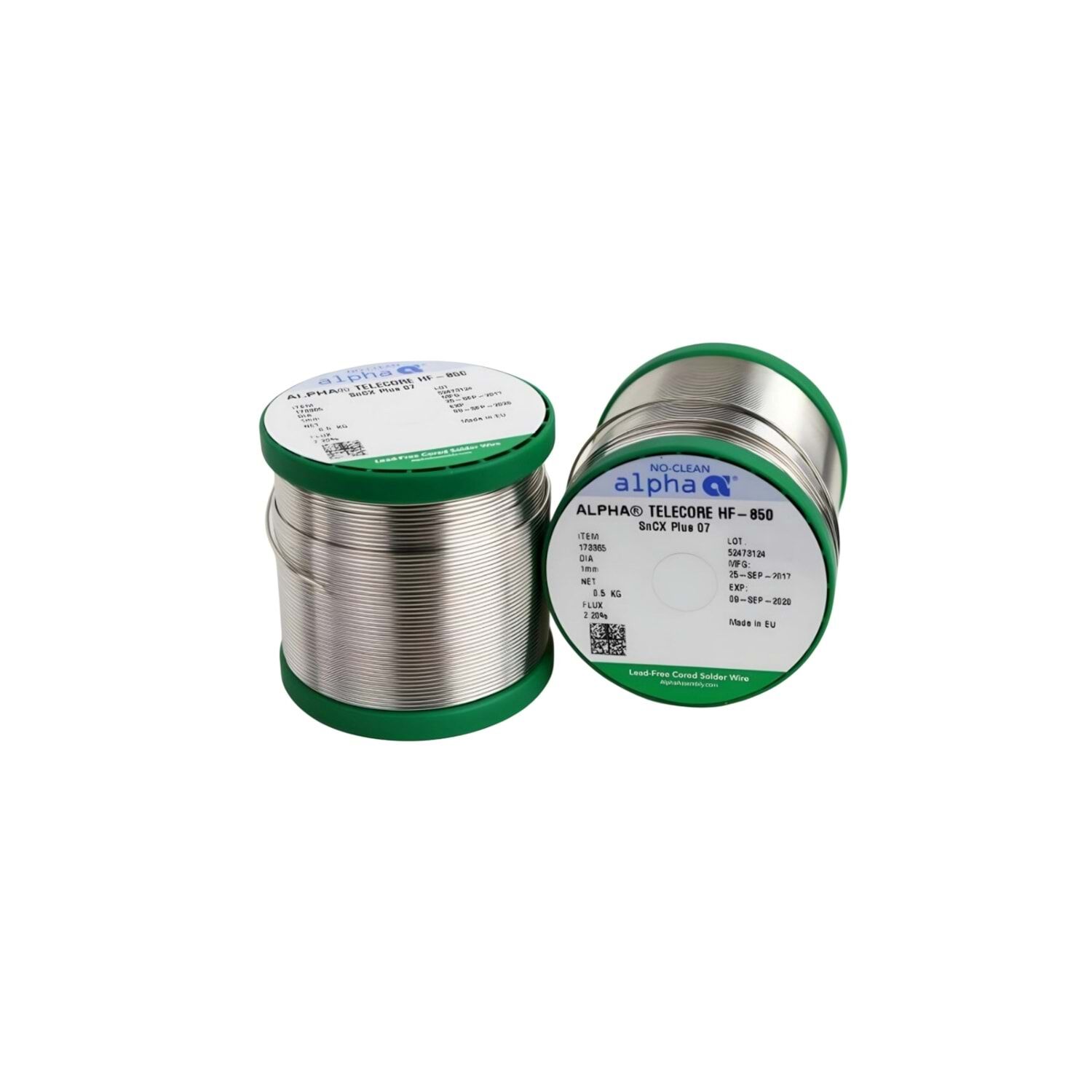500 gr 0.8 mm Kurşunsuz Lehim Teli HF-850 SnCX Plus 07 Alpha