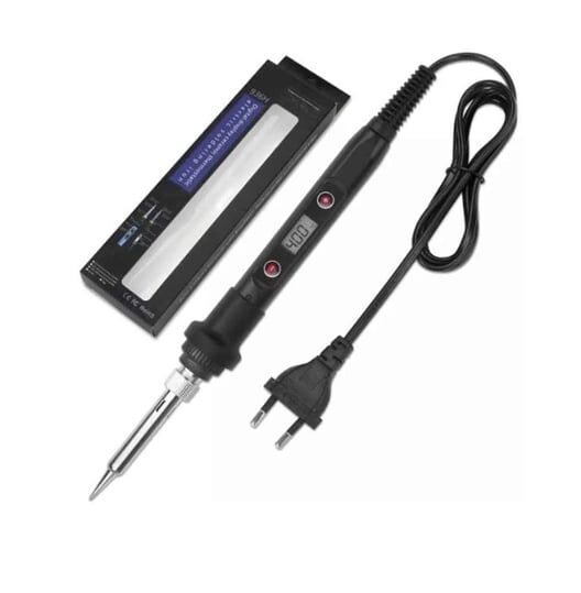 Havya Kalem 936H Sıcaklık Ayarlı 180C – 480C Dahili 220-240V Daimi Termal 80W Havya