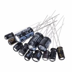 10 ADET - 22UF 450V 105C 13X21 ELEKTROLİTİK ALÜMİNYUM KONDANSATÖR