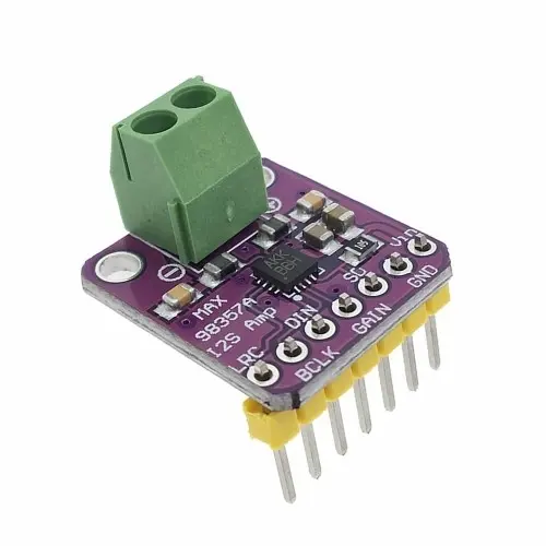 MAX98357 I2S 5V 3W Class-D Dijital Ses Yükseltici Amplifikatör Modülü