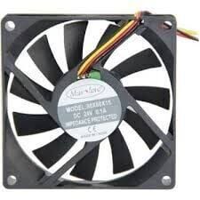 Krafe 60x60x25 24V DC 3 Kablolu Fan