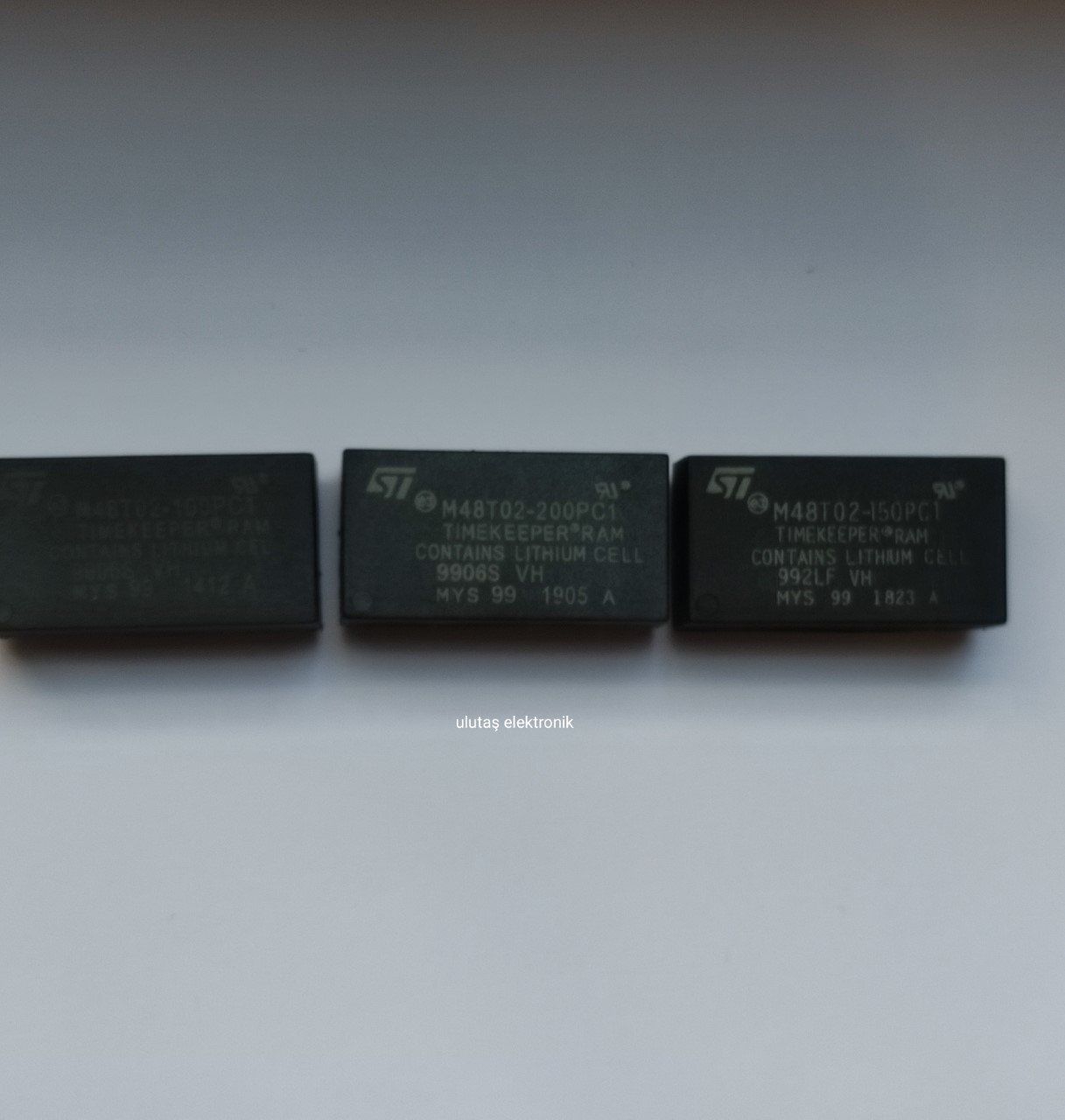 M48T02-100PC1     PCDIP-24     GERÇEK ZAMAN SAAT ENTEGRE