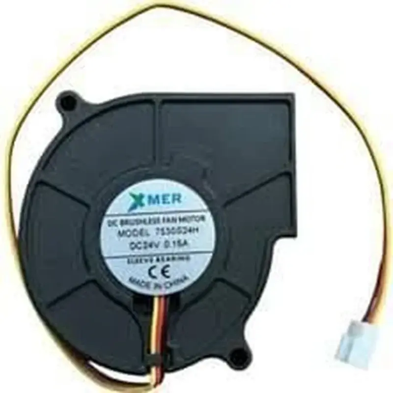 XMER DC BRUSHLESS FAN MOTOR 2P MODEL:5015GS12H 12V 0.20A SLEEVE BEARING 50X50X15MM FAN