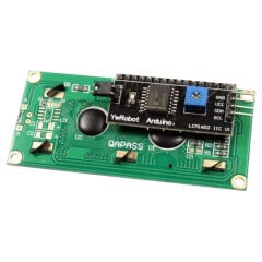 16x2 LCD Ekran - I2C Lehimli Mavi Ekran