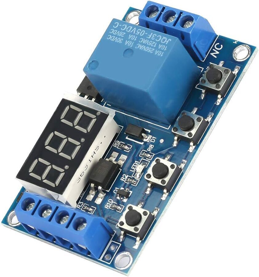 DC 6-30V Micro USB Zaman Röle Modülü