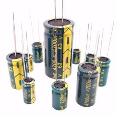 220UF 50V   105C 8X12   ELEKTROLİTİK ALÜMİNYUM KONDANSATÖR
