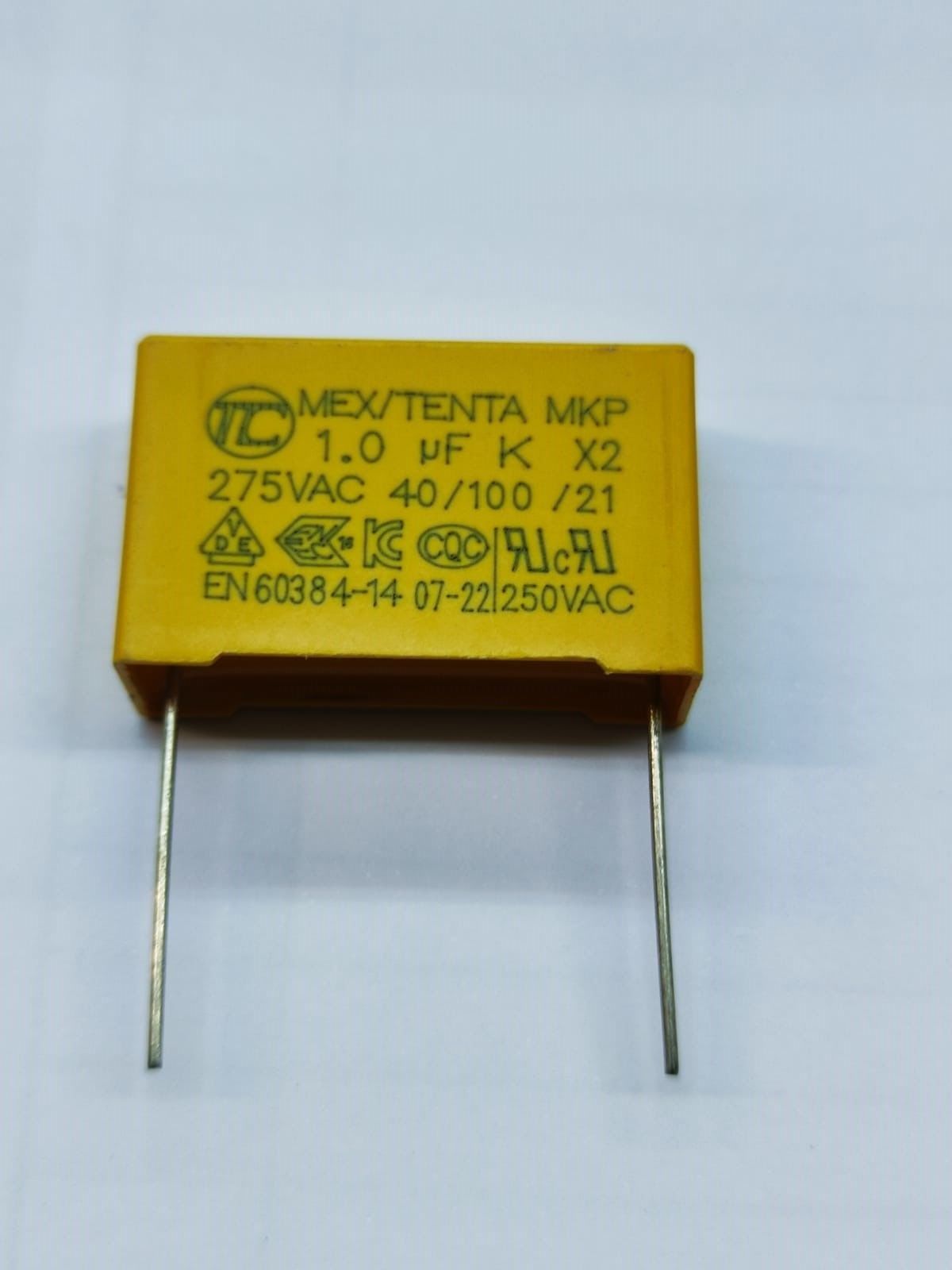 1UF 275VAC   X2 MKP RM:27.5   POLYESTER KONDANSATOR