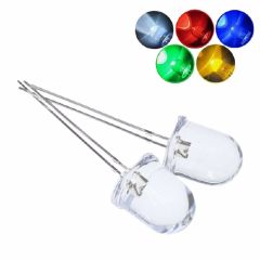 10MM LED MAVİ ŞEFFAF