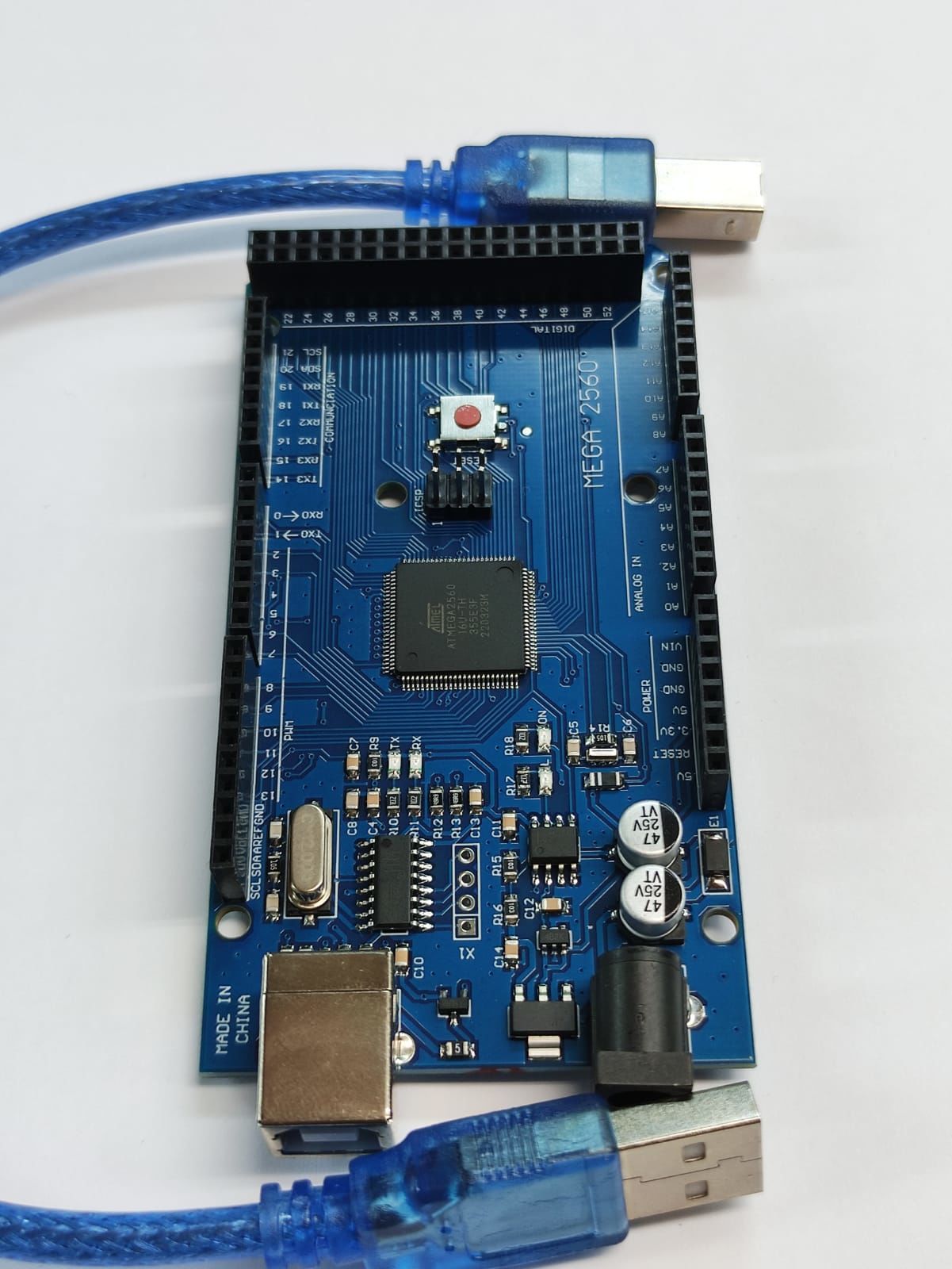 ARDUINO MEGA2560 CH340G + USB KABLO