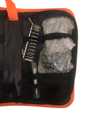 80W Ayarlanabilir Dijital Göstergeli Çantalı Havya Kiti Full Lehim Seti