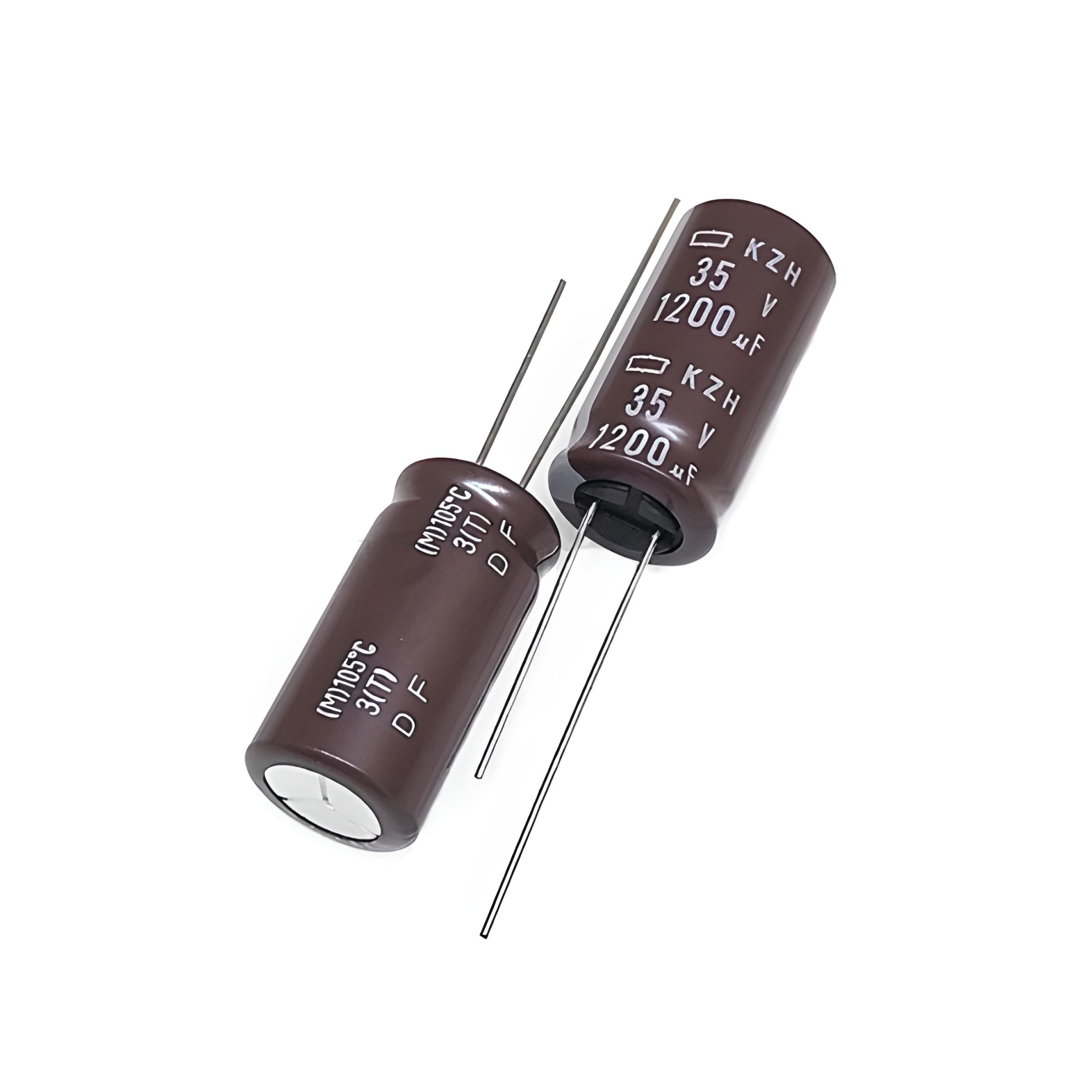 1200UF 35V   105C 12.5X25   ELEKTROLİTİK ALÜMİNYUM KONDANSATÖR
