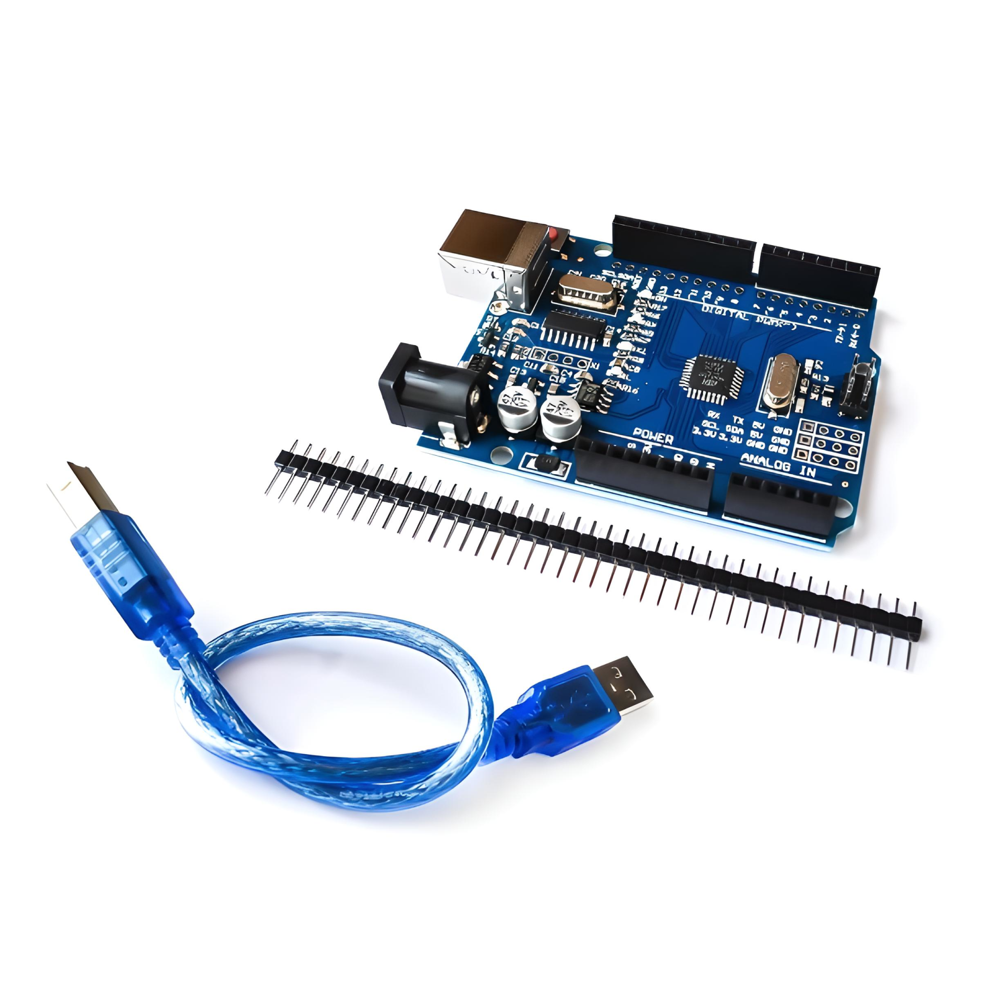 ARDUINO UNO R3 SMD CH340G - USB KABLO Dahil