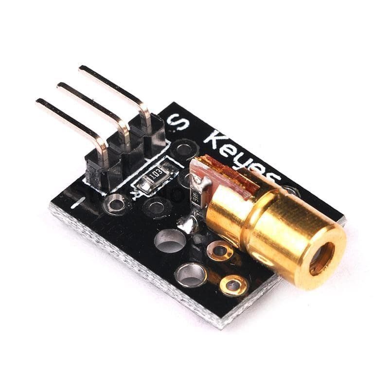 KY-008 Lazer Sensör Modülü - 6MM 650NM 5V 5MW KY008 - ONLİNE ÖZEL FİYAT