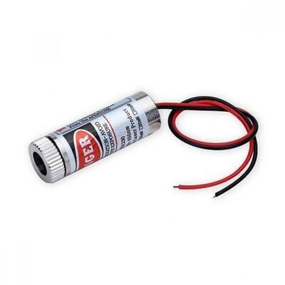 12mm 650nm 5mw Kırmızı Nokta Kafalı Lazer