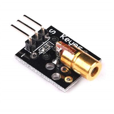 5 mW Lazer Modülü (5 V, 650 nm)