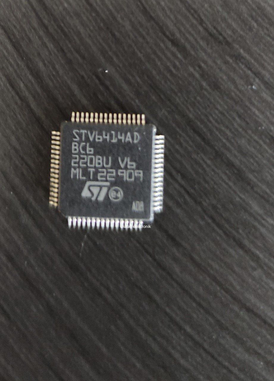 STV6414AD  LQFP-64  MULTIMEDIA IC